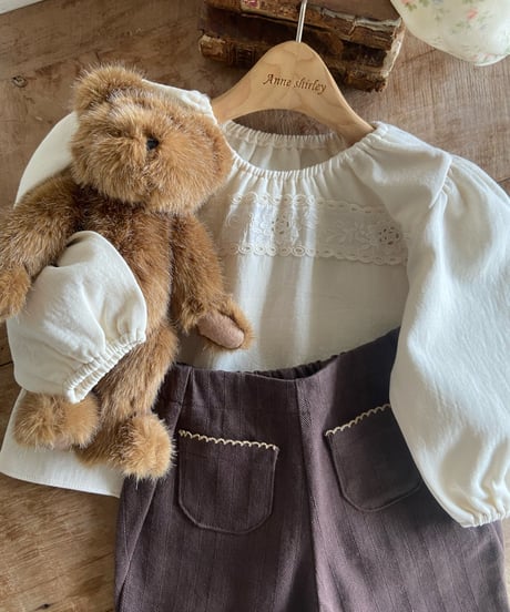 49[予約]anneshirley elodie blouse