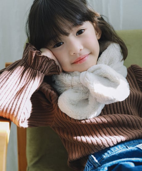 25[予約]mon Atelier mild fur warmer