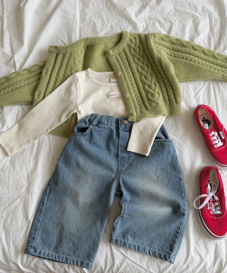 35[予約]ninibello 808 denim pants