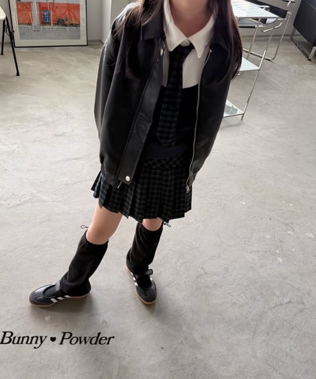 84[予約]bunny powder mocha tie