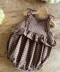 8[予約]anneshirley doha suit(check)