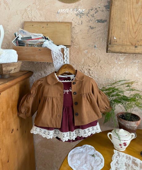 2[予約]marron bonbon jacket(XS-L)