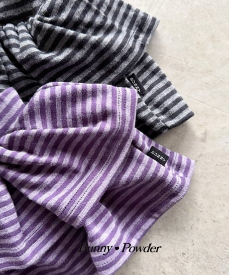 60[予約]bunny powder maho tiered wrap skirt pants