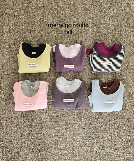 9[予約]merry go round kinder vest set