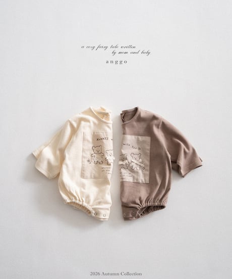 23[予約]anggo bear romper