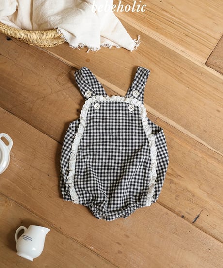 48[予約]bebeholic petit suspender suit