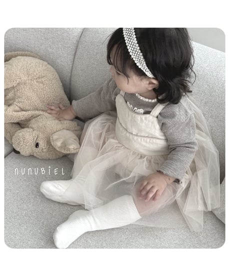 46[予約]nunubiel bebe butterfly t-shirt