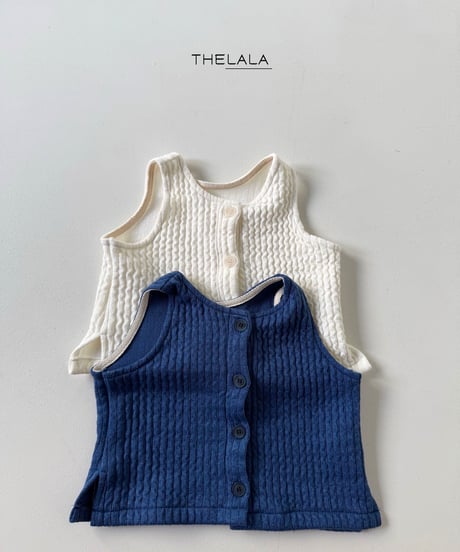 36[予約]thelala wave vest