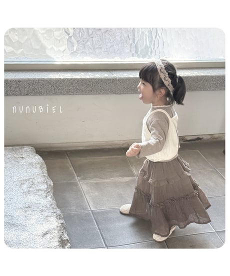 47[予約]nunubiel butterfly t-shirt