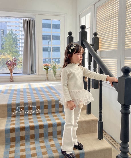 10[予約]petit&petit anne cancan lace t