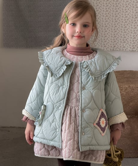 72[予約]aiai mint patch quilted padding