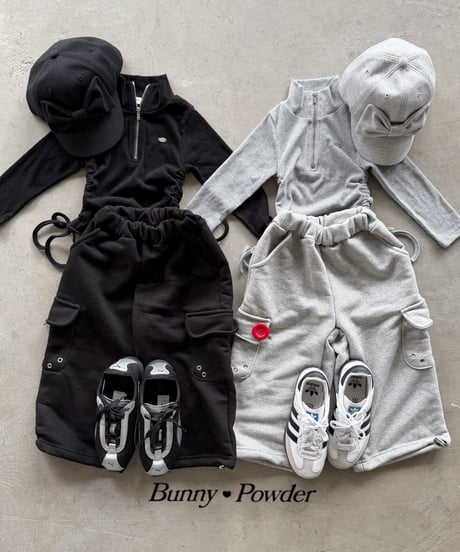10[予約]bunny powder light cargo pants
