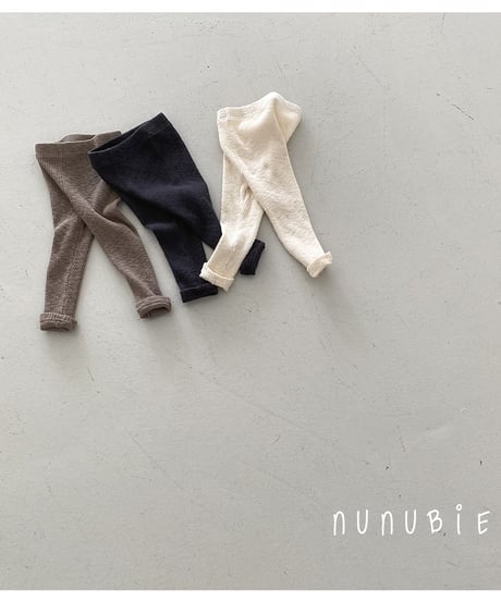 2[予約]nunubiel cinnamon leggings