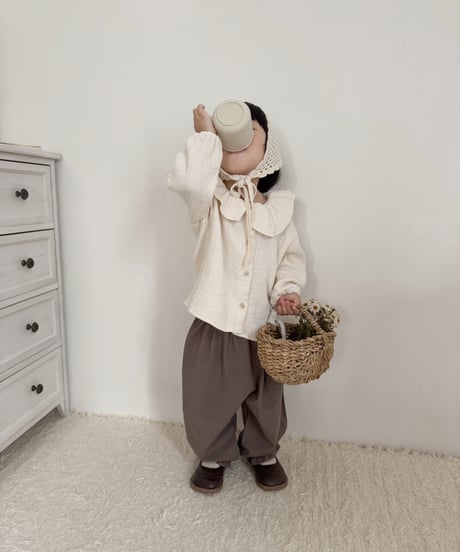 19[予約]mimi market outback frill shirt