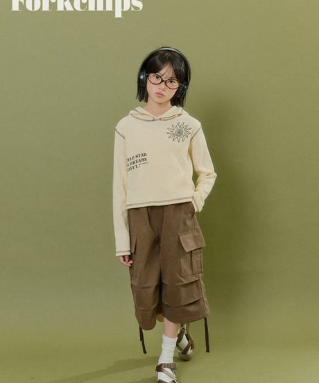 25[予約]FORKCHIPS flow bermuda pants