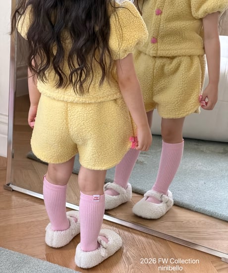 18[予約]ninibello meringue ribbon pants(12m-2XL)