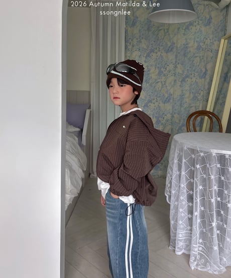 70[予約]matilda&lee track denim pants