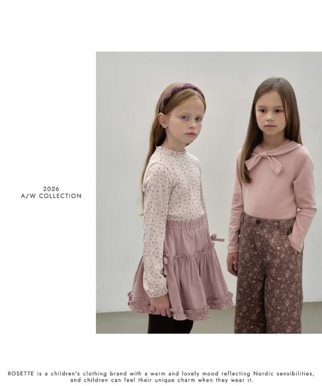 23[予約]ROSETTE mardi skirt(＋junior)