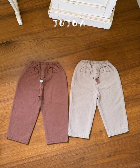 21[予約]jujua bear pants