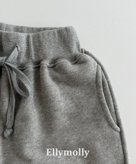 42[予約]ELLYMOLLY bubble capri jogger pants