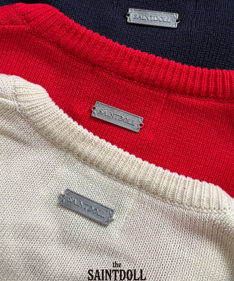 38[予約]saintdoll v neck knit