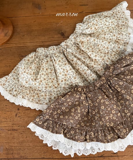 25[予約]marron luas skirt(XS-L)