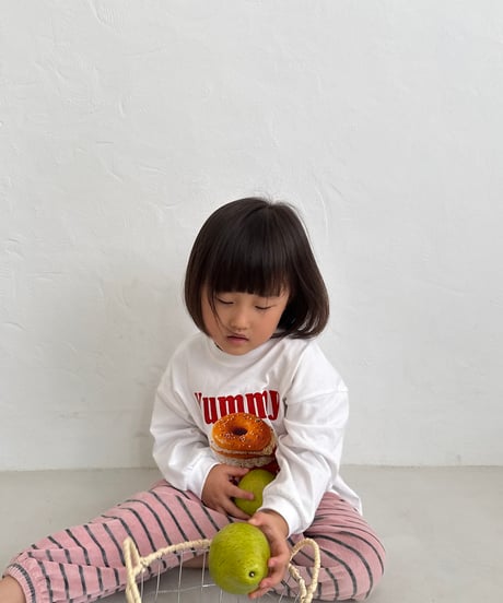 8[予約]nightbebe dounut long sleeve tee