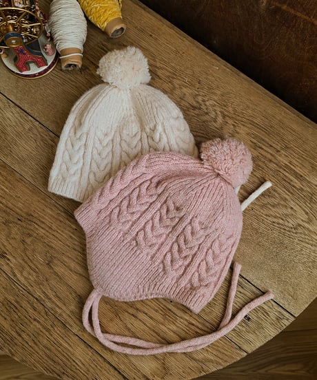 123[予約]FLO bonnie knit hat