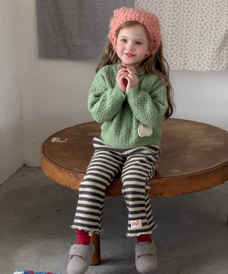 13[予約]aiai bonbon stripe pants
