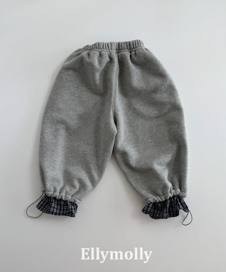 55[予約]ELLYMOLLY hershey color block pants