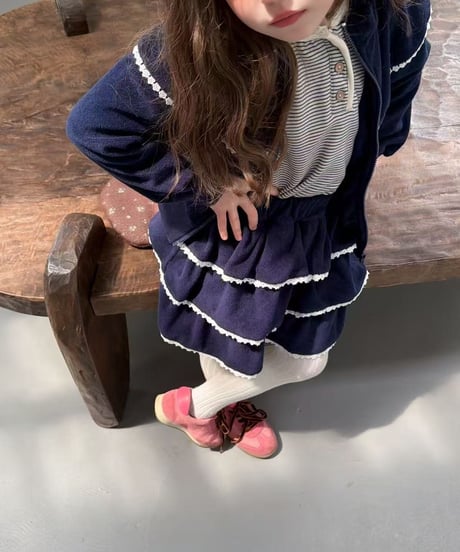 65[予約]aiai oak frill matching set