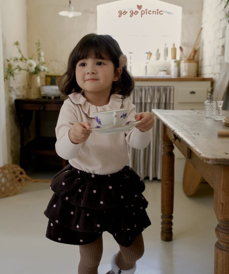 12[予約]go go picnic sweddy pants skirt