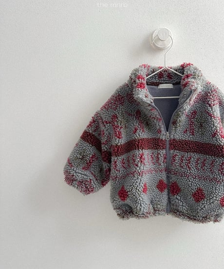 28[予約]minirobe eddy dumble zip-up