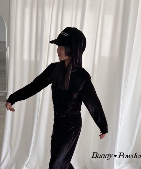61[予約]bunny powder lexi hood zip up