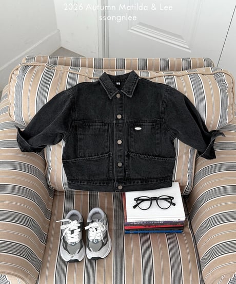 87[予約]matilda&lee washed denim jacket