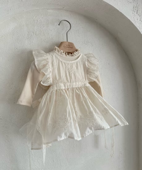 37[予約]monbebe lily layered ops(baby)