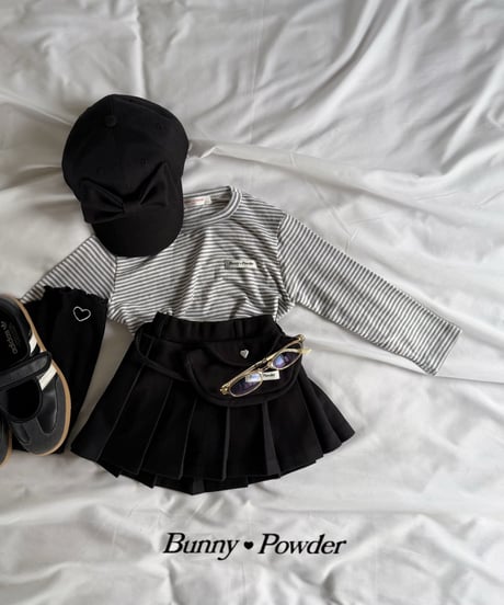 83[予約]bunny powder heart mini bag