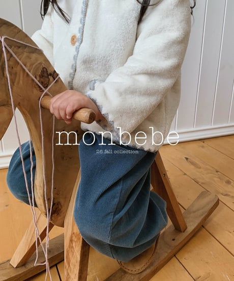 15[予約]monbebe mink fur mellow jacket
