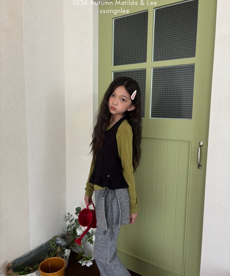 51[予約]matilda&lee layered skirt pants
