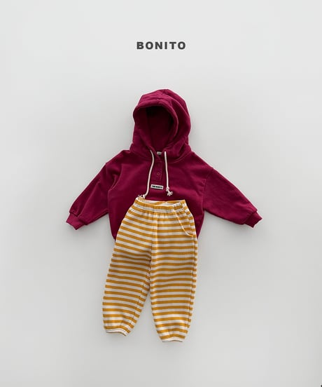 29[予約]bonito waffle style jogger pants