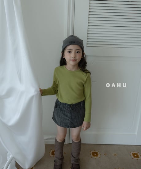 17[予約]oahu kyoka corduroy short pants