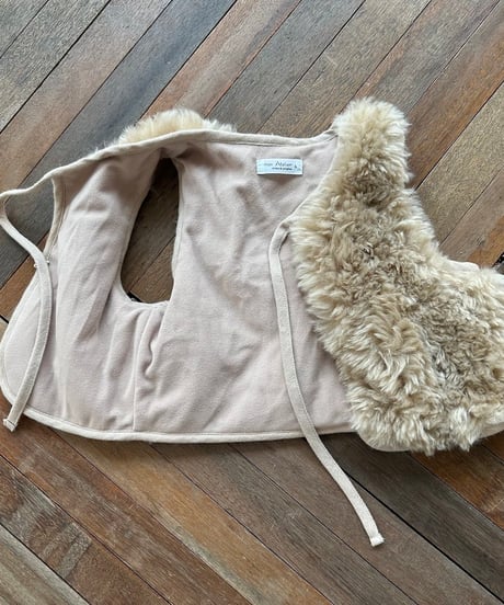 10[予約]mon Atelier lumi fur vest