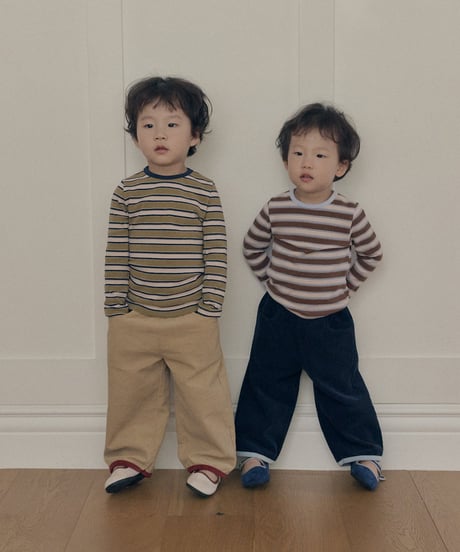 24[予約]送料無料 the beige corduroy binding pants
