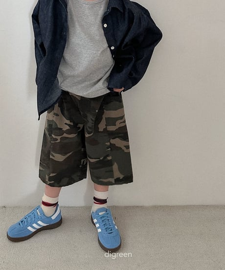 2[予約]digreen camo bermuda