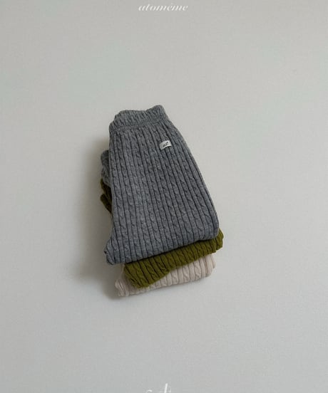12[予約]atomeme have knit pants