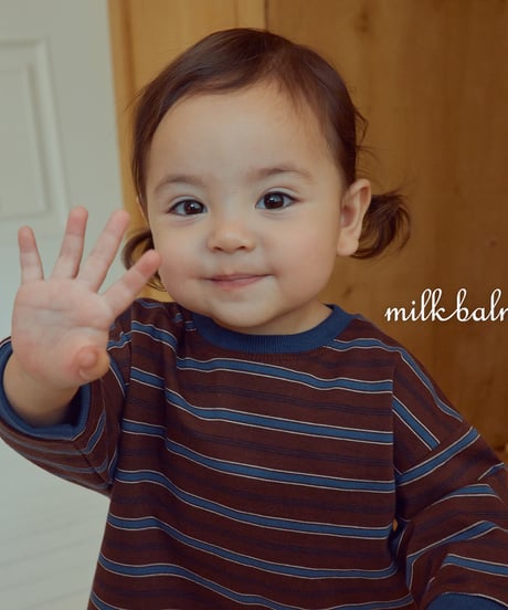 9[予約]milkbalm jerry border tee