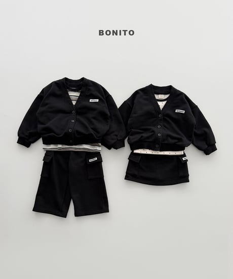 21[予約]bonito french terry cargo pants