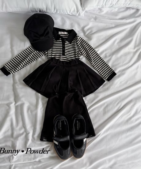 80[予約]bunny powder preppy leg warmers