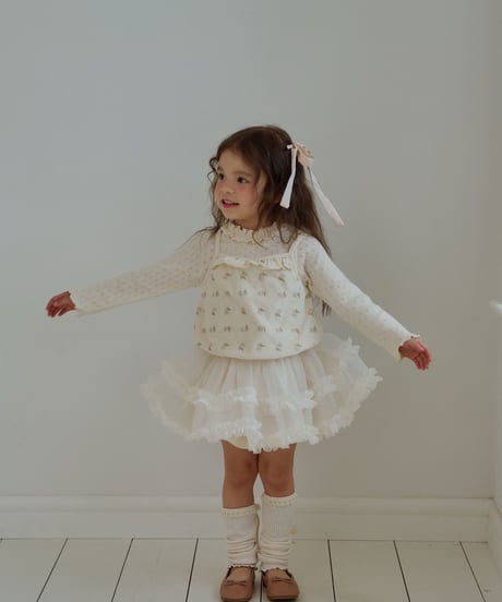 17[予約]momoann creamy skirt
