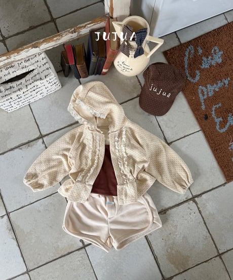 3[予約]jujua coco hooded jacket